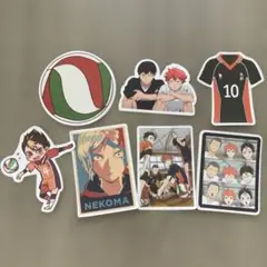ハイキュー!!ステッカー8枚セット