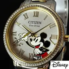 【Disney】展示品特価/CITIZEN/ミッキーマウス/レディース腕時計