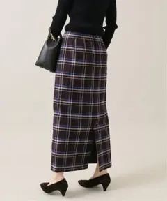 イエナ チェックタイトスカート
