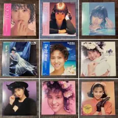 松田聖子 アルバムレコードセット 9枚まとめて 非売品ステッカー