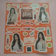 K-POP アイドル ステッカーセットasepa