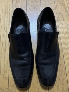 Cole Haan ブラックレザー スリッポン