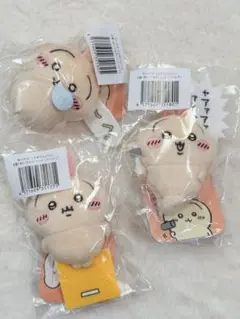 ちいかわ うさぎだらけくじ E賞 ぬいぐるみバッジ 3種セット　新品未開封