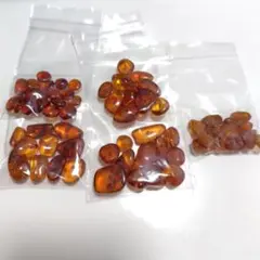 琥珀 アンバー　ビーズセット
