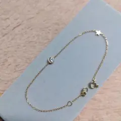 スタージュエリー STAR JEWELRY K18 ブレスレット アクアマリン