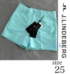 【新品タグ付】J.LINDBERG♪ 4WAYストレッチシンプルショートパンツ