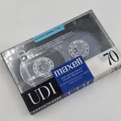 maxell カセットテープ UDⅠ ノーマルポジション　70分