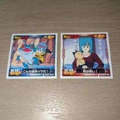 ドラゴンボールZ　シール(ブルマ)　エンスカイ
