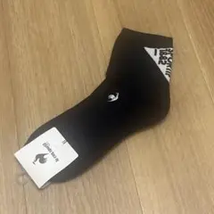 ルコックスポルティフゴルフ　シーズンモチーフ柄 ショート丈ソックス　靴下　メンズ
