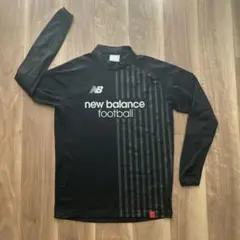 new balance football長袖シャツ S ブラック