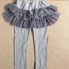 ♡未使用　レギンス付チュール2段スカート♡