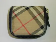 BURBERRYキャンバス コインケース S017
