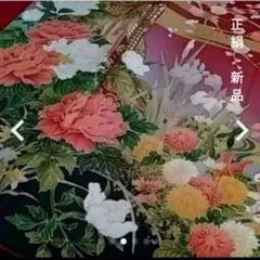 新品未使用✴️正絹振袖 高級ちりめん生地に格調高い古典柄が大変上品です。