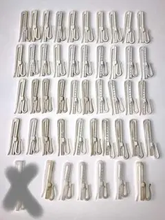 カーテンフック　7cm 45個