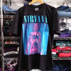 ニルヴァーナ 両面プリント バンドＴシャツ XL