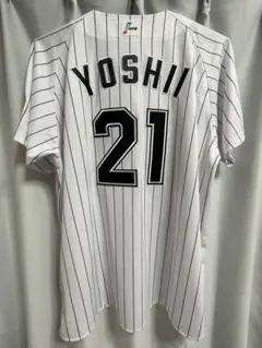 千葉ロッテ 吉井理人 ユニフォーム（ホームユニフォーム） Ｏサイズ 吉井理人監督 ホーム用レプリカユニフォーム Оサイズ 千葉ロッテ