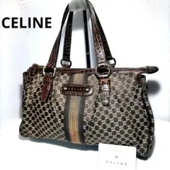 美品 CELINE セリーヌ ハンドバッグ ミニボストン ヴィンテージ