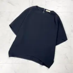 シンクロクロッシングズ ワイドシルエットブラウス 黒 サイズ36*ED1126
