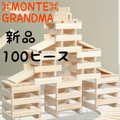 新品 積み木 100ピース 夏休み モンテッソーリ CITIBLOCS カプラ風