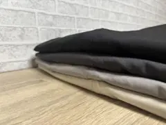 【UNIQLO】感動ワイドパンツ４本セット　XSサイズ