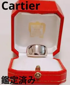 Cartier カルティエ 750 K18WG ヌーベルバーグ リング #56