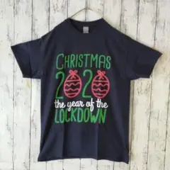 GILDAN　Tシャツ　M　LOCKDOWN　ブラック
