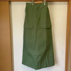 ニッセン　カーゴデザインロングスカート「Le temps riche」