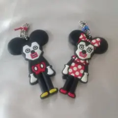 ミッキー ミニー キュービックマウスキーホルダーセット