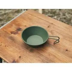 マーキュリー エンボス シェラカップ マグカップ アウトドア マットオリーブ