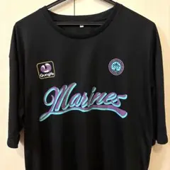 千葉ロッテマリーンズ東京ドーム限定Tシャツ BLACK SUMMER WEEK