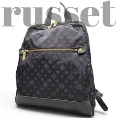 russet　ラシット　リュック　A4収納可　切り替え　ナイロン　総柄