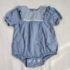 Cottoli フリルロンパース 70サイズ