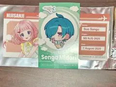 まねきねこ　周央サンゴ　仙河緑　レプリカトラベルチケット　七次元生徒会