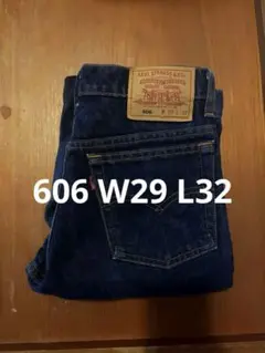 Levi's 606 W28 L32 ダークブルーデニム