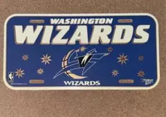 NBA WASHINGTON WIZARDS LICENCE PLATE