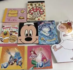 メモ帳おすそ分け8セット