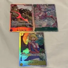 受け継がれる意思　sr まとめ売り　3枚売り　ワンピース　カード