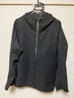 【美品】ユニクロ UNIQLO ブロックテックパーカ　3Dカット ブラック L
