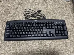 有線USBキーボード 日本語配列 黒　富士通