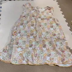 Bee Box 花柄ノースリーブワンピース 120