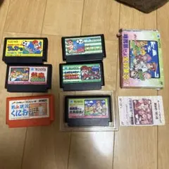 ファミコンソフト　くにおくん6本