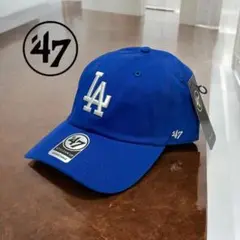 47ブランド　LAドジャース　MLBキャップ　ブルー　新品　匿名即日発送