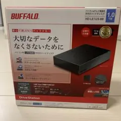BUFFALO 外付けHDD HD-LE1U3-BB
