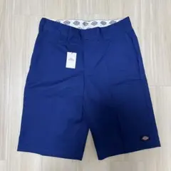 ディッキーズ　ハーフパンツ サイズ32 ブルー