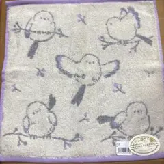NATURA FABBRICA シマエナガ　 ふんわりウォッシュタオル