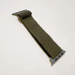 アップルウォッチ バンド Apple Watch 編み込み 緑