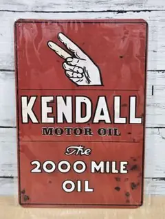 【新品】Kendall ケンドル✩ヴィンテージ✩メタルプレート