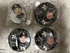 福岡ソフトバンクホークス 20周年記念 缶バッチ アクスタ　まとめ売り