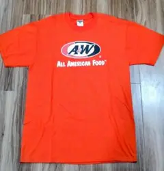 A&W 沖縄 オレンジ Tシャツ 正規品 エンダー