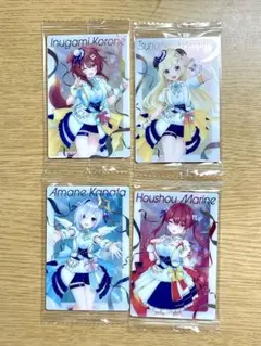 ホロライブ　ウエハースvol.3 4枚セット